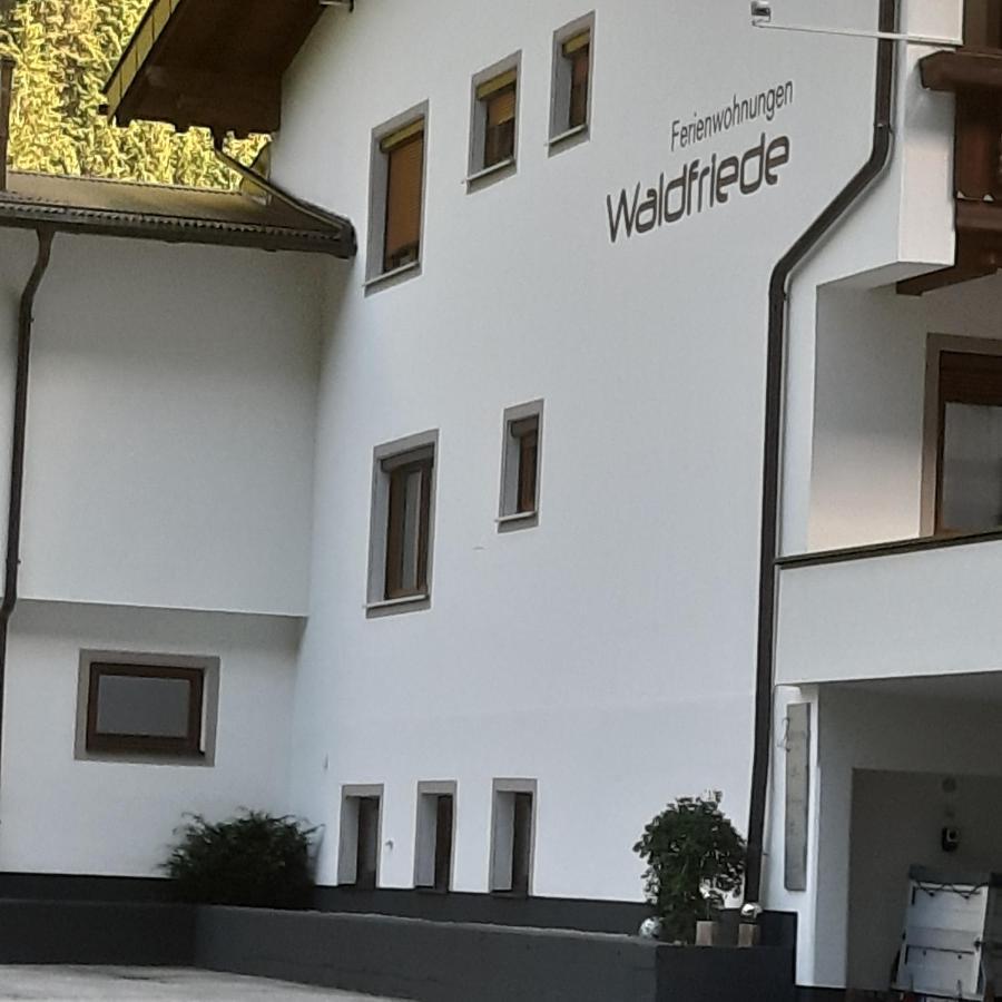 Haus Waldfriede Lejlighed Sankt Leonhard im Pitztal Eksteriør billede